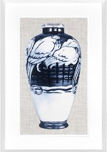 Blue and White Vase VI